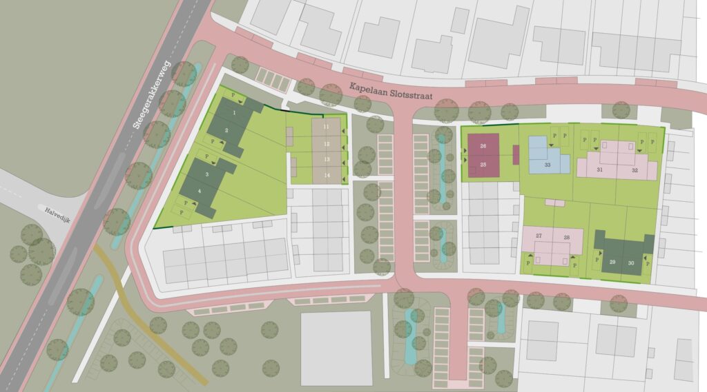 De-Vorst_33-nieuwbouwwoningen-in-wijk-De-Comert_Grubbenvorst_situatietekening-scaled