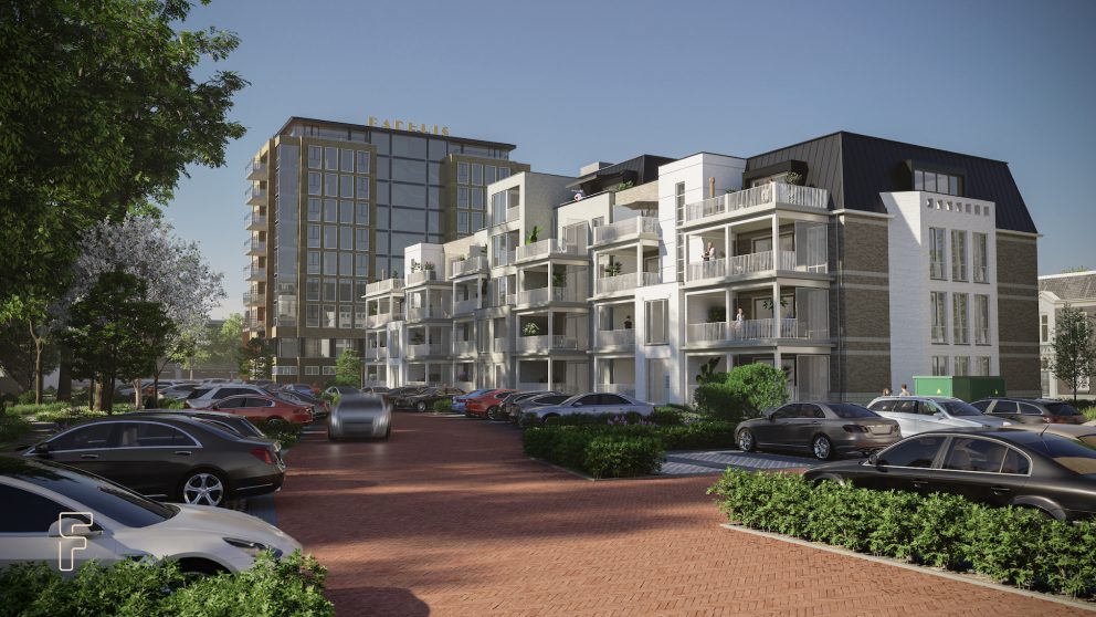 Impressie-appartementengebouw-Wemen-Weelde-in-Hengelo
